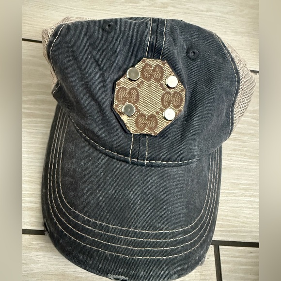 Brand new Gucci upcycled Baseball Cap - Picture 1 of 6
